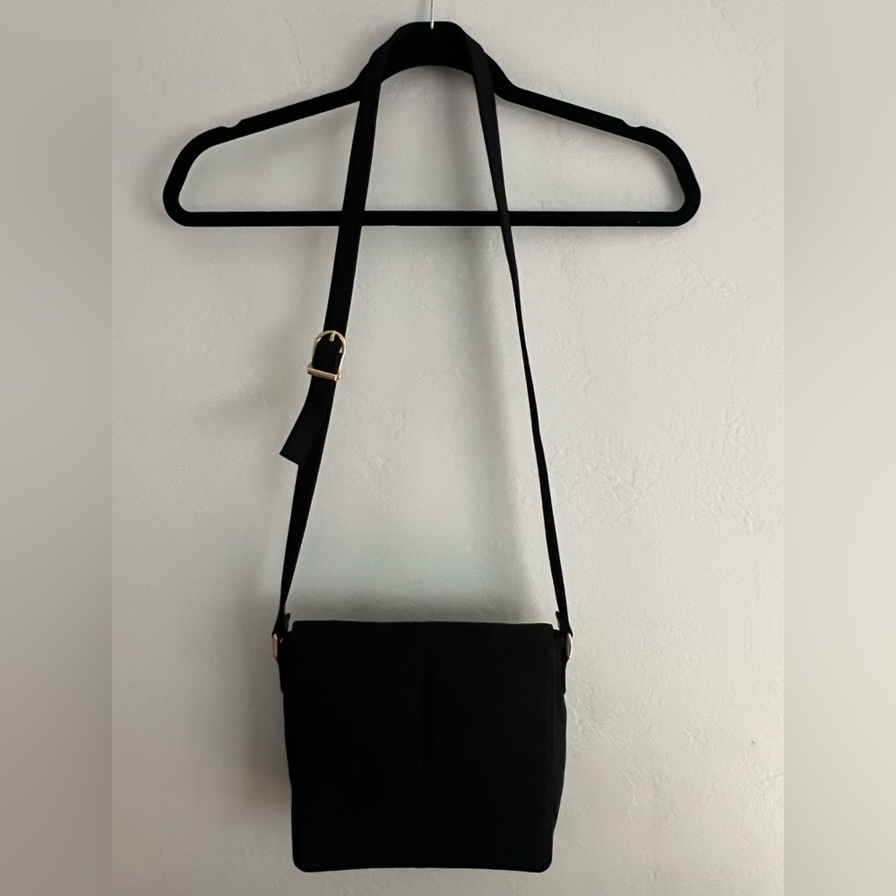 Jennifer Moore Classic Black Crossbody Bag